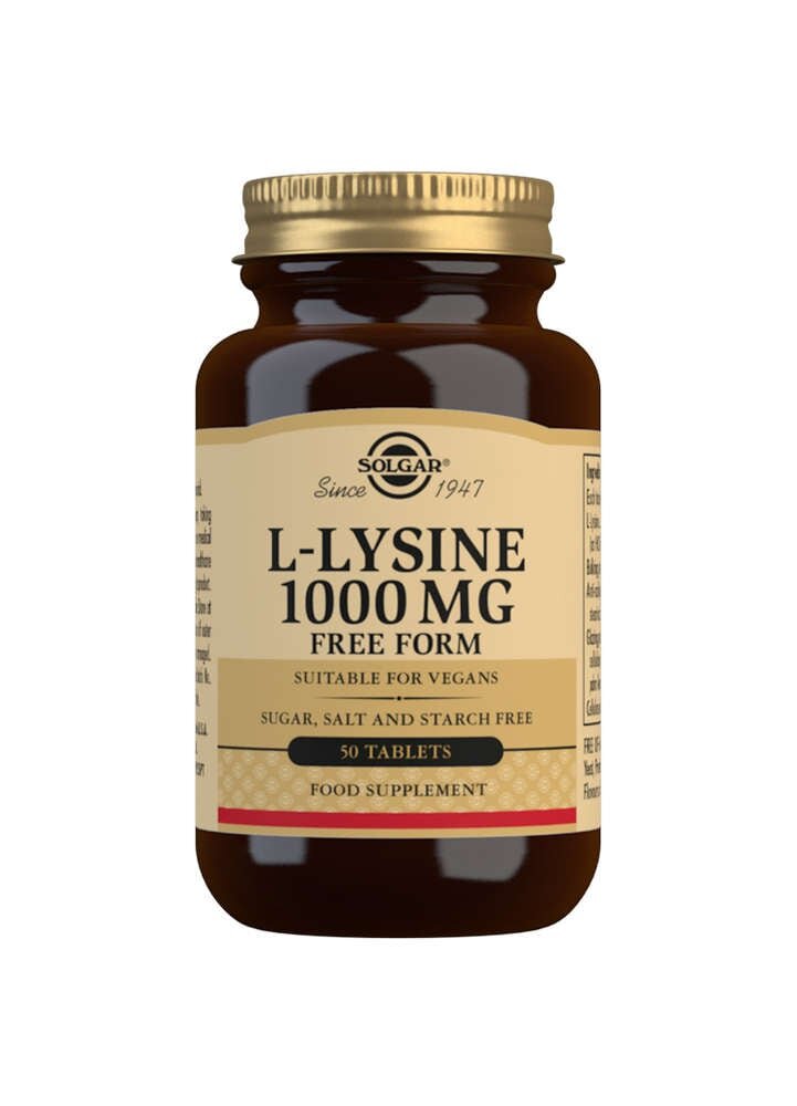 Solgar L-Lysiini 1000 mg 50 tab