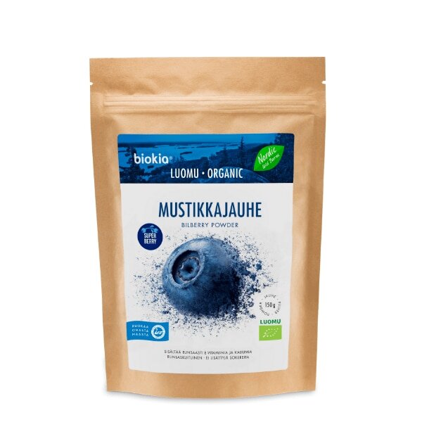 Biokia Mustikkajauhe luomu 150g