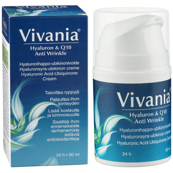 Vivania Hyaluron, yhdistelmävoide Q10 Anti-Wrinkle
