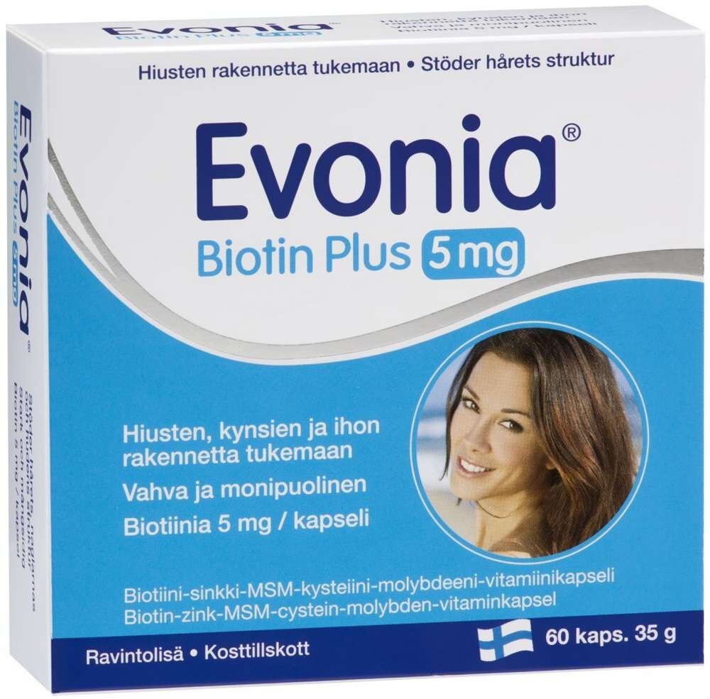 Evonia Biotin Plus 5 mg