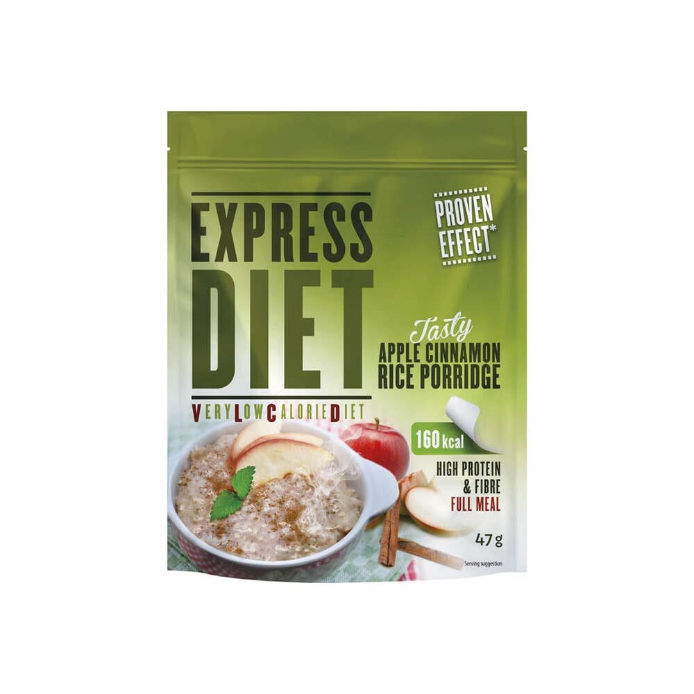 Express Diet Kaneli-Omena Riisipuuro, 47 g