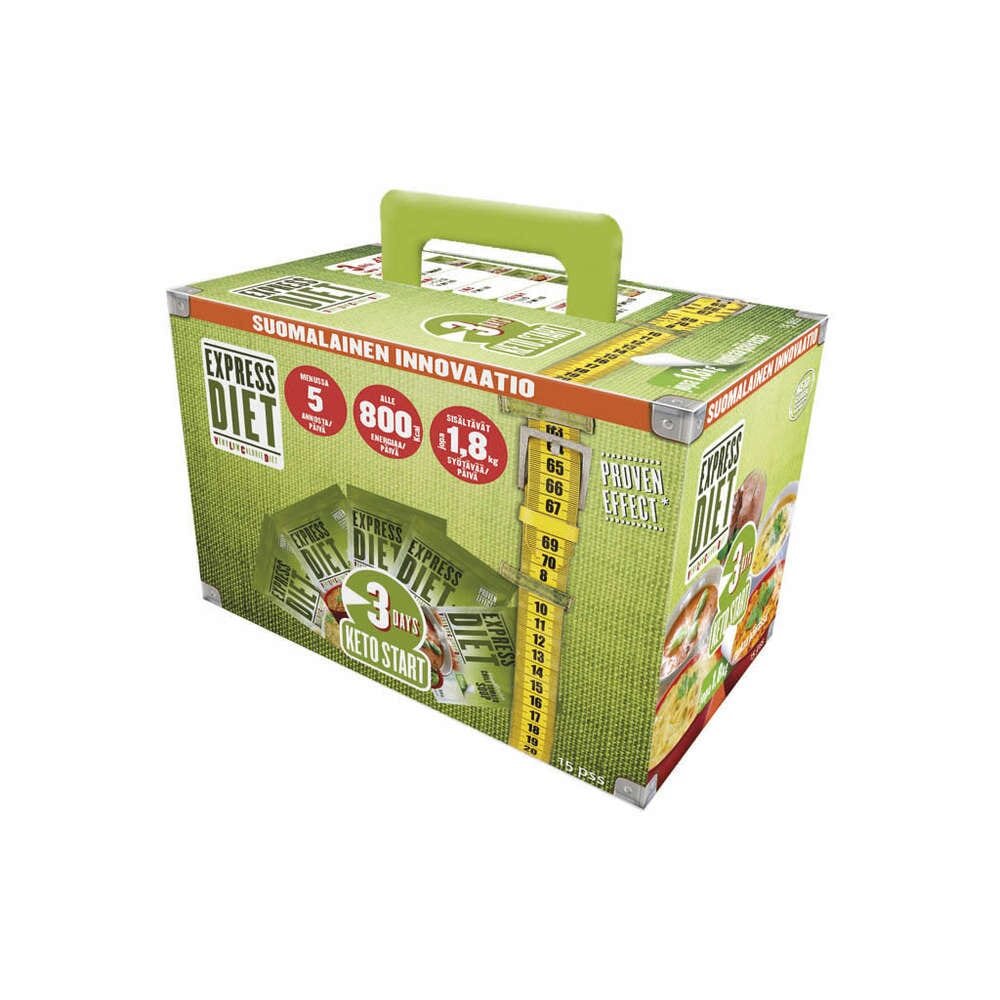 Express Diet VLCD - 3 Päivän Keto Start Salkku