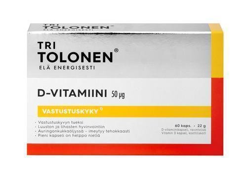 Tri Tolosen D-vitamiini 50 µg