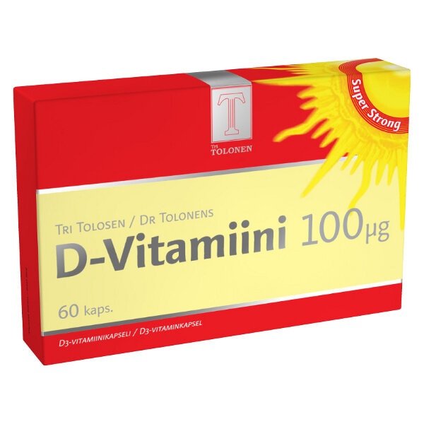 Tri Tolosen D-vitamiini 100 µg