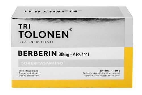 Tri Tolosen Berberin 500 mg + Kromi