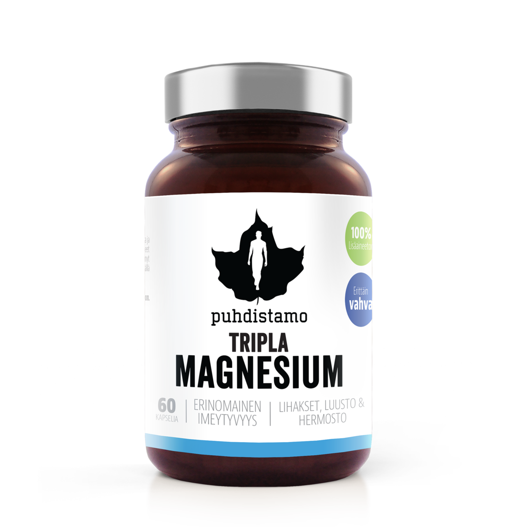 Puhdistamo Tripla Magnesium 60 kaps