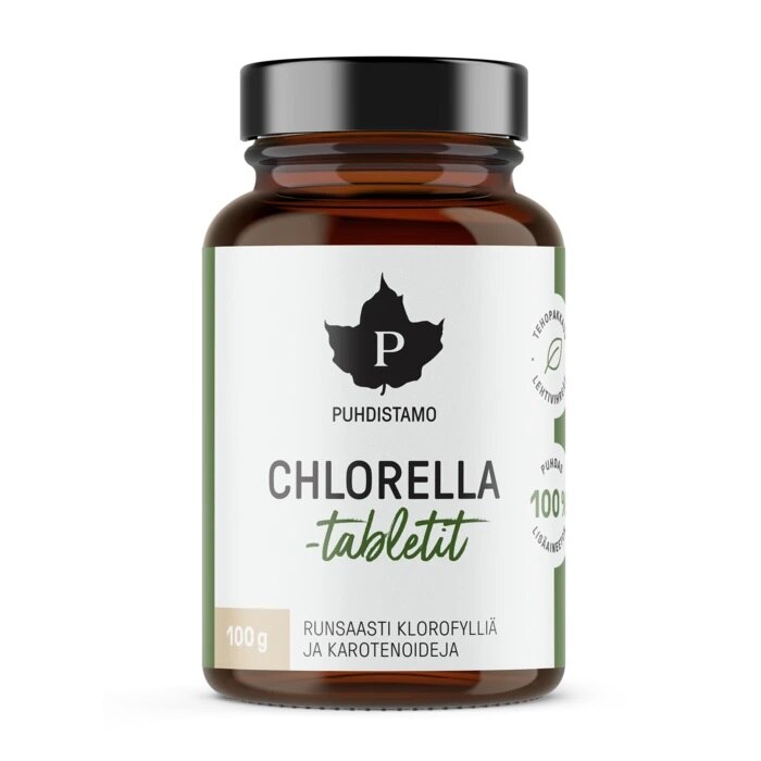 Puhdistamo Chlorella-tabletit