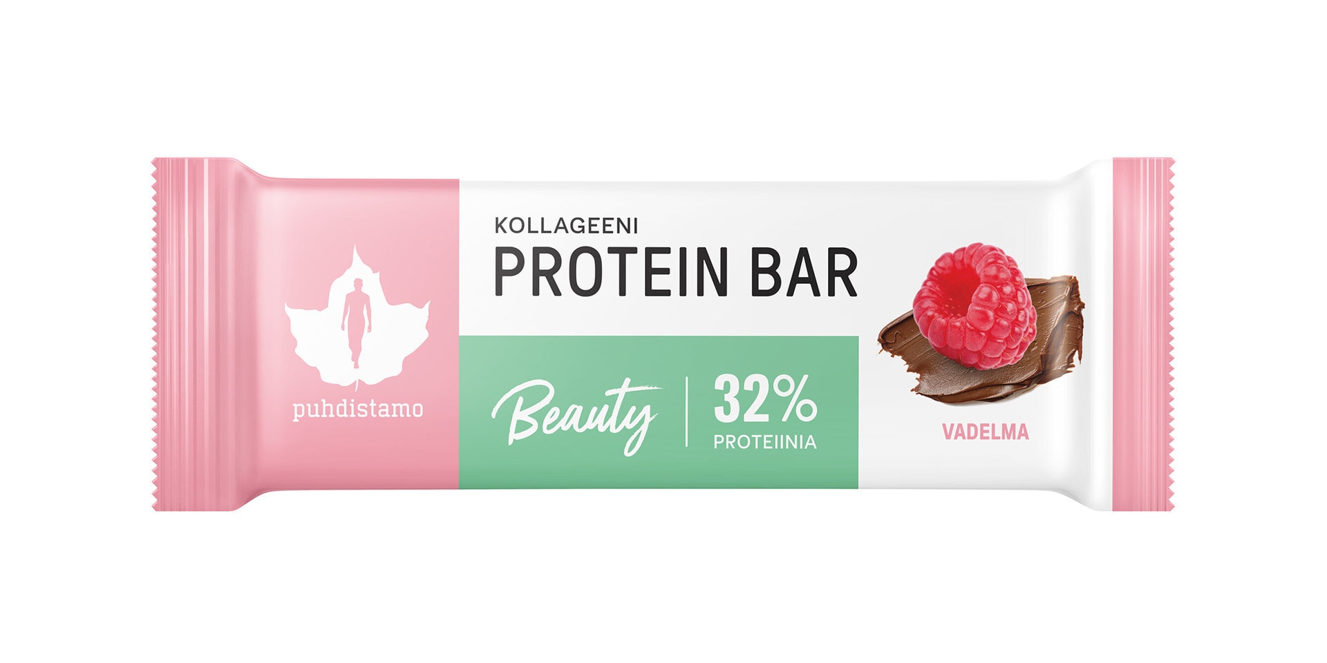 Puhdistamo Kollageeni Protein Bar, Vadelma