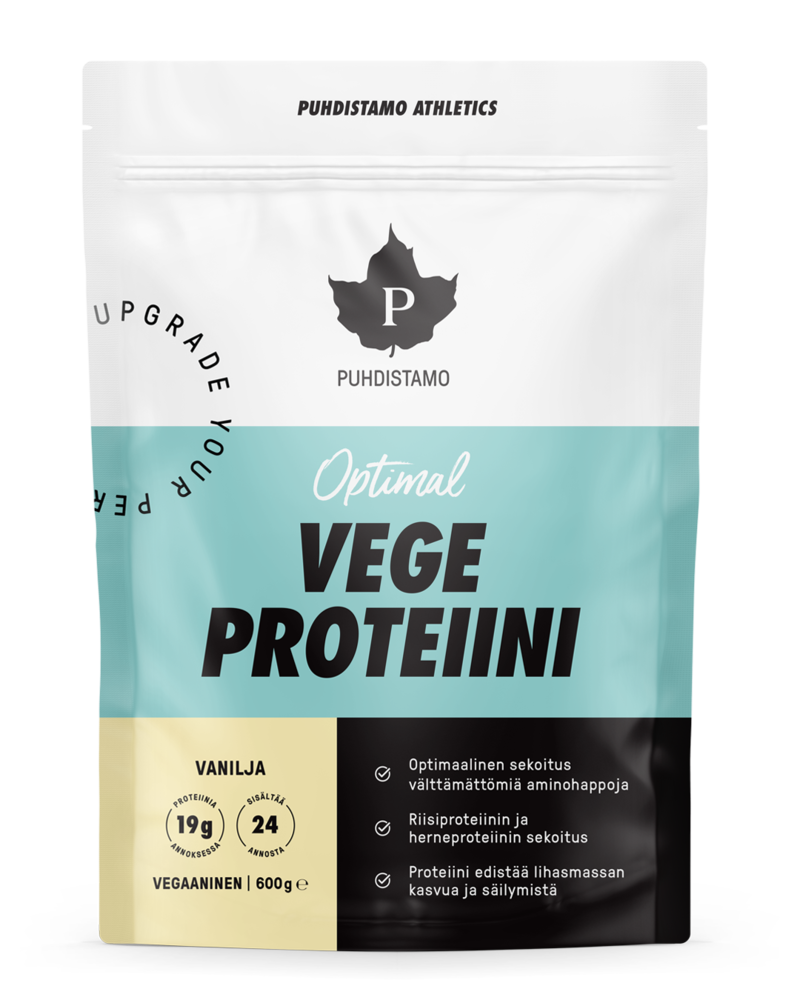 Puhdistamo VEGE Proteiini - Vanilja 600 g
