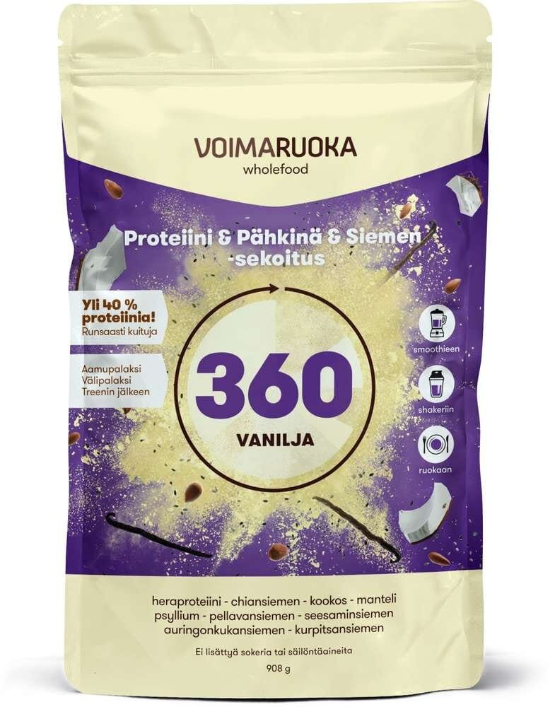 Voimaruoka 360 Wholefood Vanilja