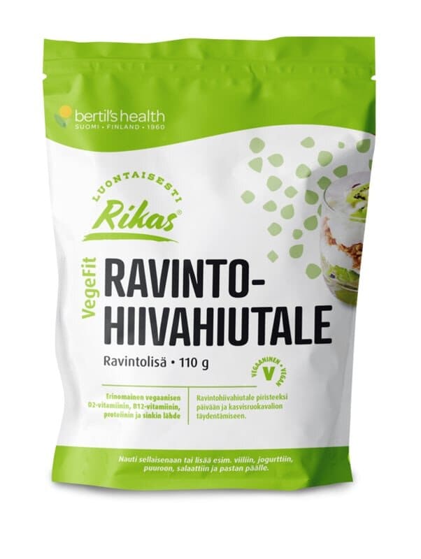 Rikas VegeFit Ravintohiivahiutale