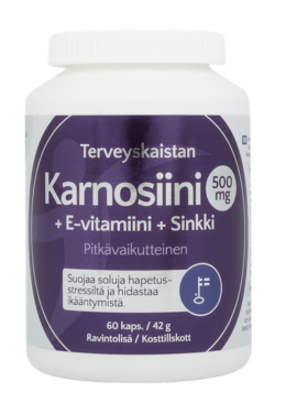 Karnosiini+E-vitamiini+Sinkki