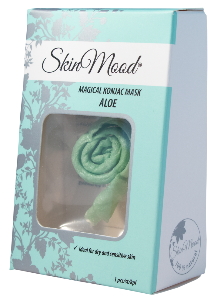 SkinMood Magical Konjac Mask Aloe PARASTA ENNEN 1.9.2022