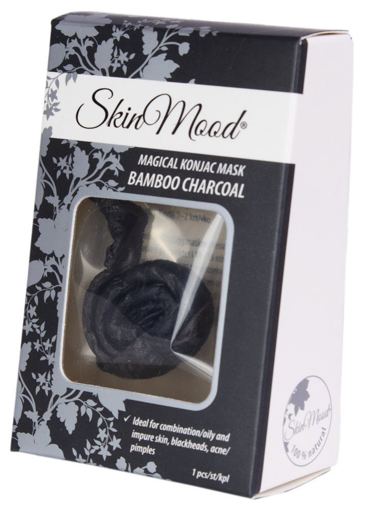 SkinMood Magical Konjac Mask Bamboo Charcoal
