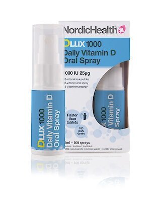 Nordic Health Dlux Daily Vitamin D 1000 Spray