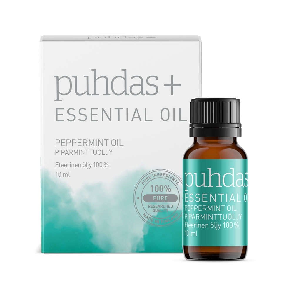 Puhdas+ 100 % Premium essential oil, peppermint 