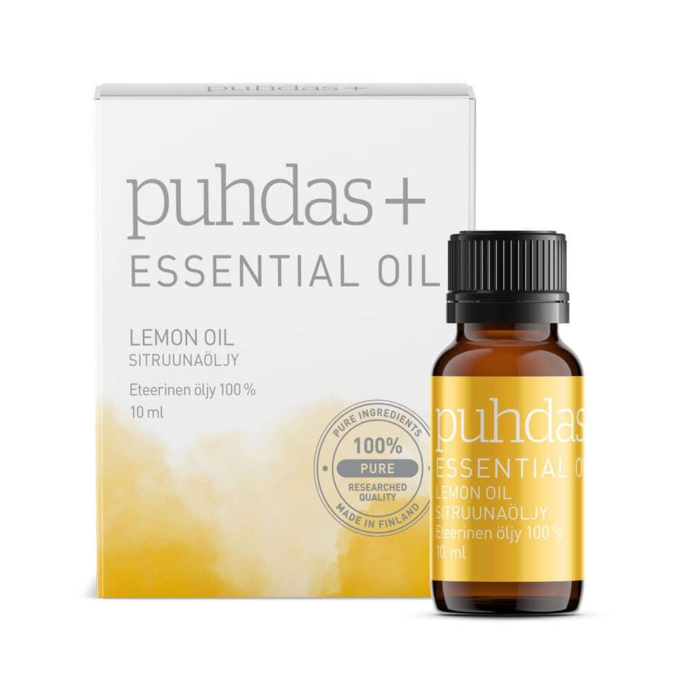 Puhdas+ 100% Premium Essential Oil, Lemon