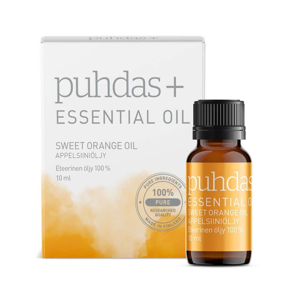 Puhdas+ 100% Premium Essential Oil, Sweet Orange