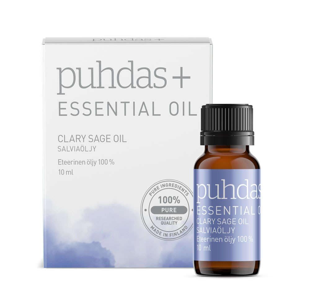 Puhdas+ 100% Premium Essential Oil, Clary Sage