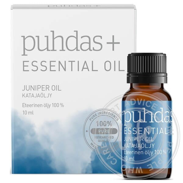 Puhdas+ 100 % Premium essential oil, juniper 