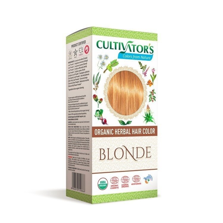 Cultivator's Organic Herbal Hair Color Hiusväri, Blonde