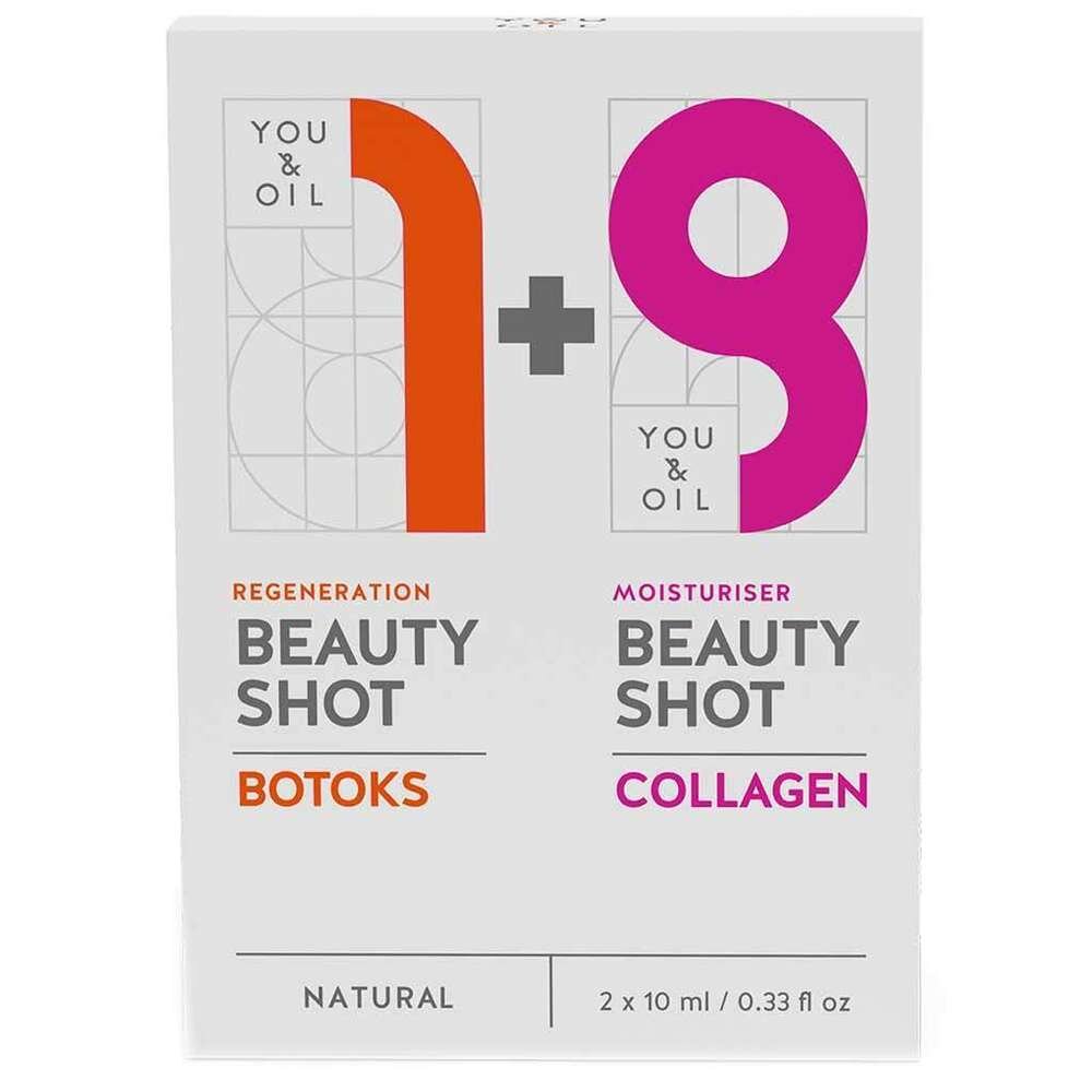YOU & OIL  Beauty Shot Dual Pack Botoks + Kollageeni 2 x 10 ml
