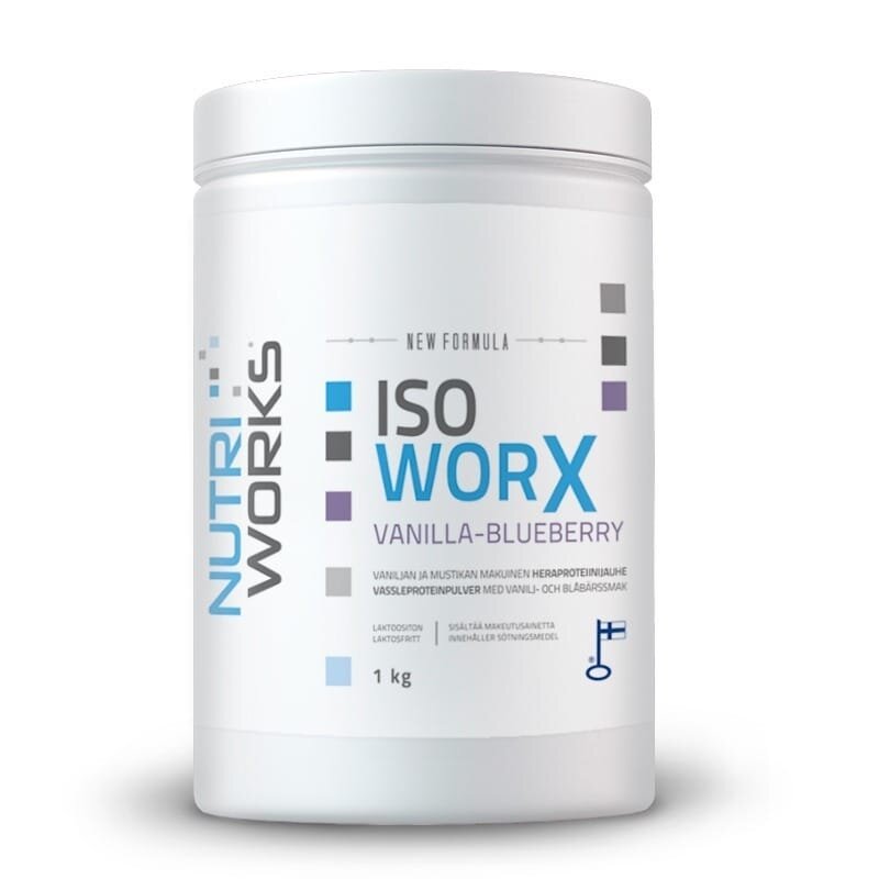 Iso Worx New Formula, Vanilla-Blueberry