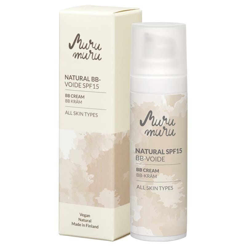 Murumuru Natural SPF15 BB-voide 30 ml