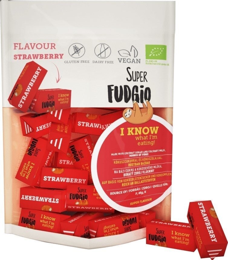 Super Fudgio Strawberry mansikkatoffee (L) 150G