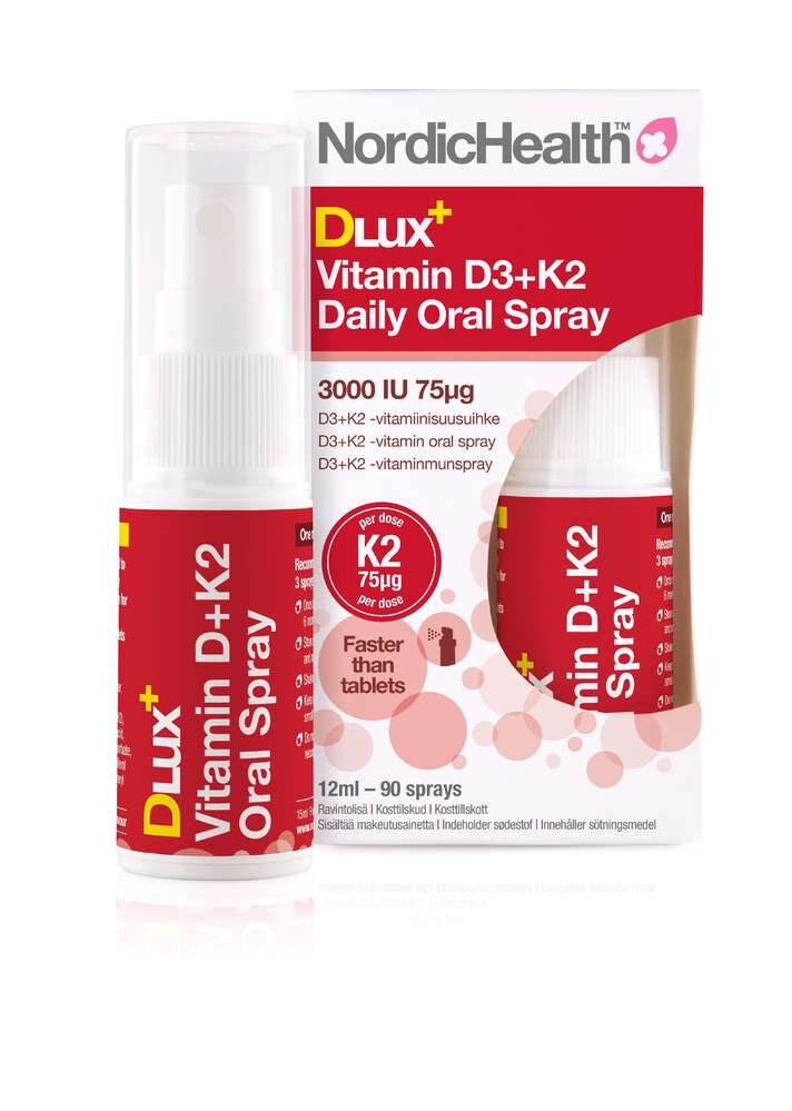 Nordic Health Dlux K2+D3 12ml