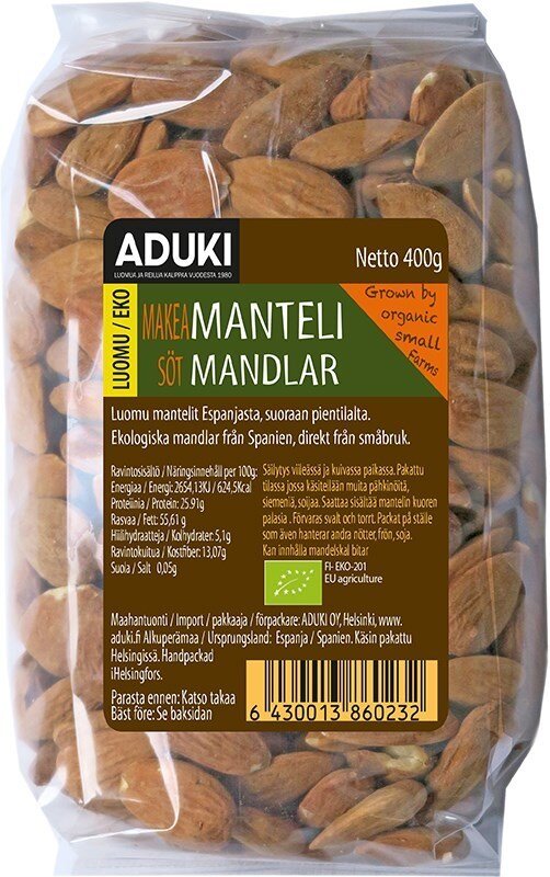 Manteli, luomu
