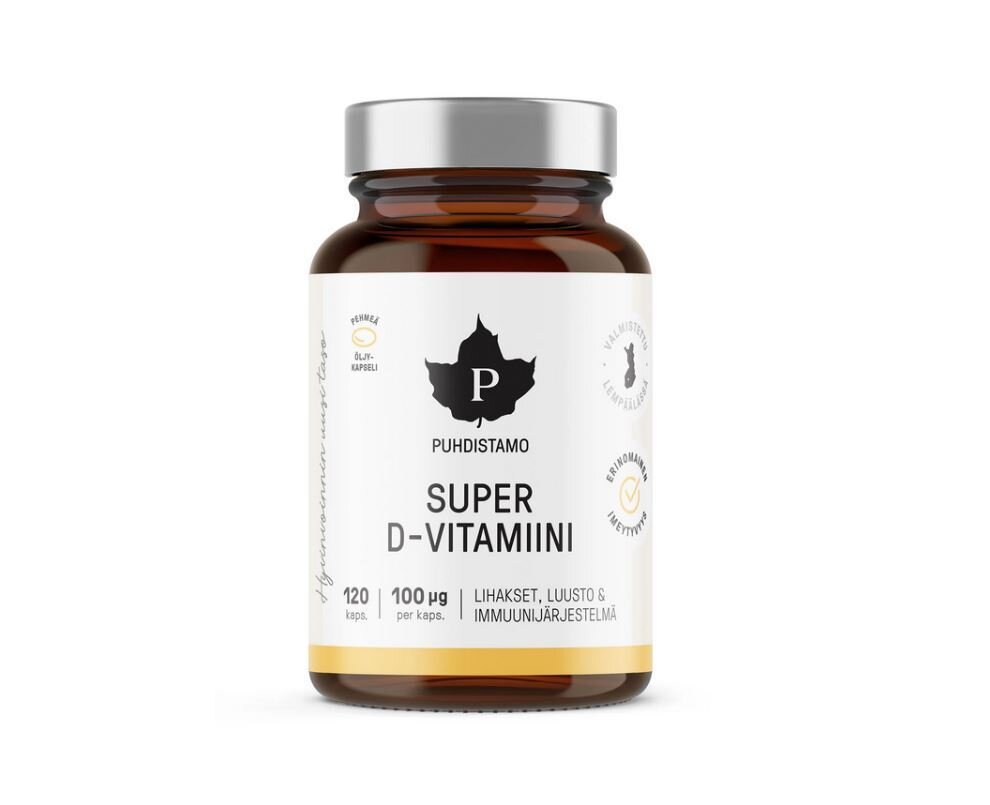 Super D-vitamiini 100 µg
