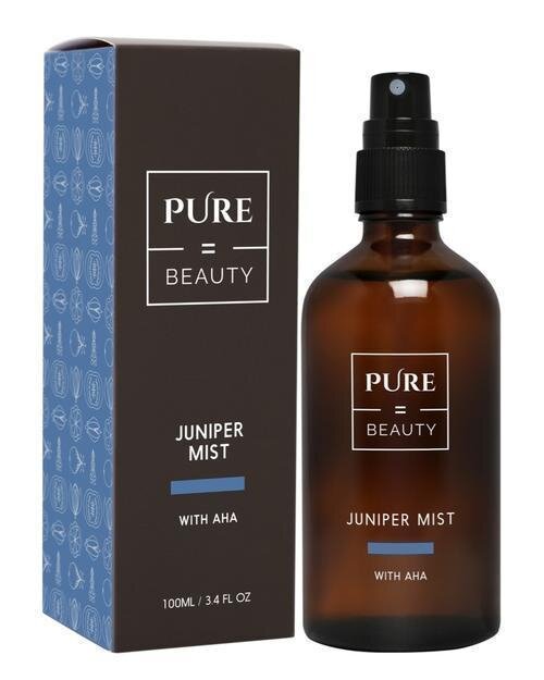 Pure Beauty Juniper Mist Aha, kasvosuihke 100 ml PARASTA ENNEN 14.7.2022