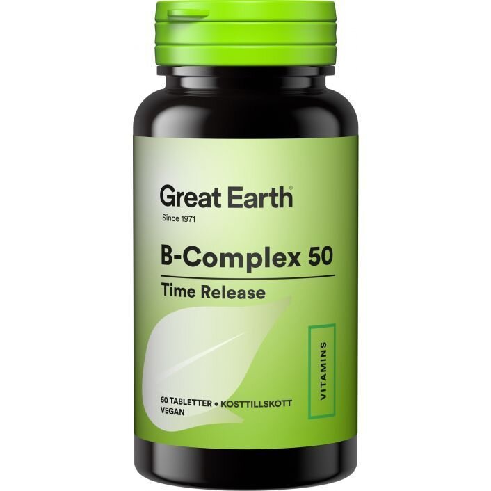 Great Earth B-Complex 50mg 60tabl