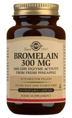 Solgar Bromelain 300mg 60kaps