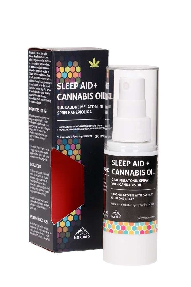 Nordaid Nuku Hyvin+hamppuöljy 30 ml