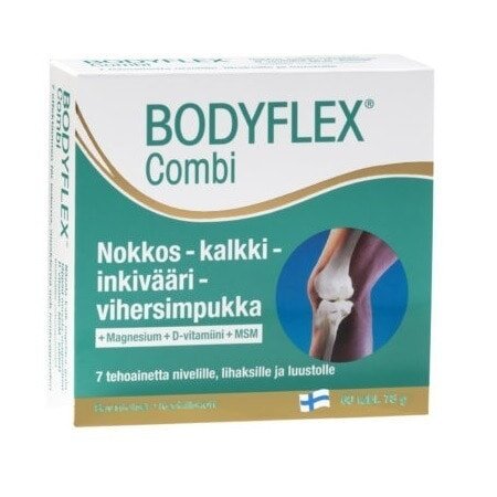 Bodyflex Combi 60 tabl,  valmiste nivelten hyvinvointiin