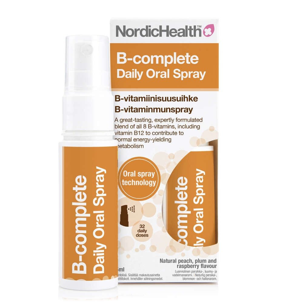 Nordic Health Sprays B-complete vitamiinisuihke 25ml