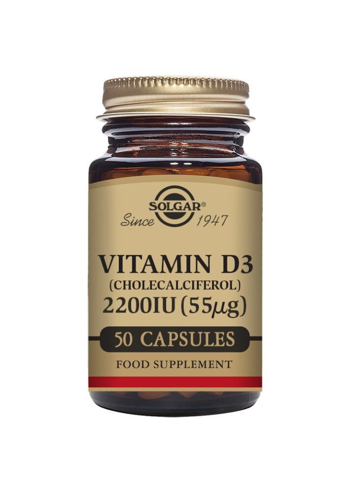 Solgar Vitamin D3 2200iu 50kaps