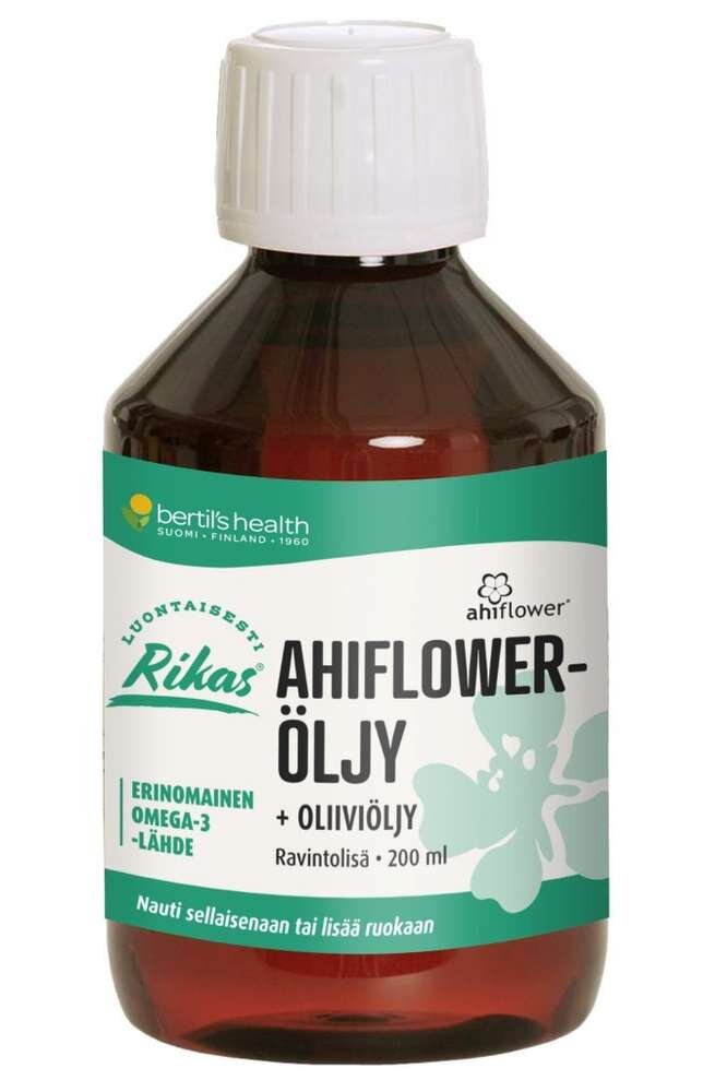 Rikas Ahiflower-oliiviöljy