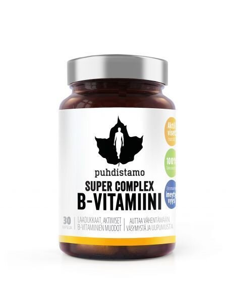 Puhdistamo Super Complex B-vitamiini 30kaps