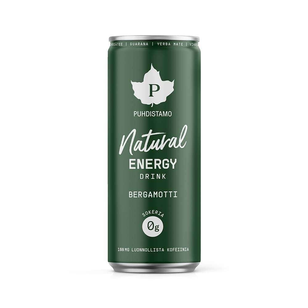 Natural Energy Drink Bergamotti