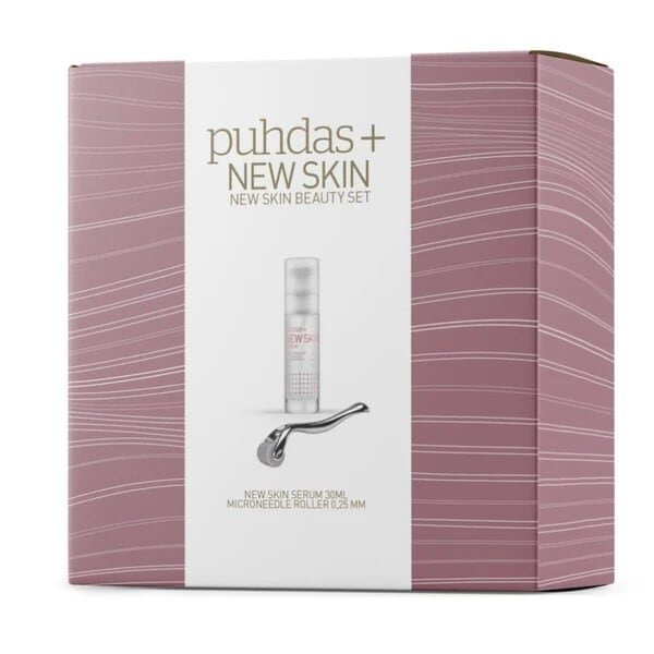 Puhdas+ Microneedle Roller & New Skin Serum 30 ml