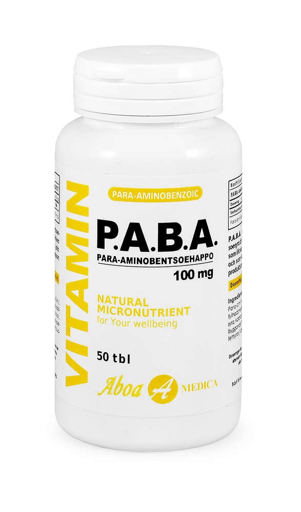 Aboa P.a.b.a. 100mg 50tabl