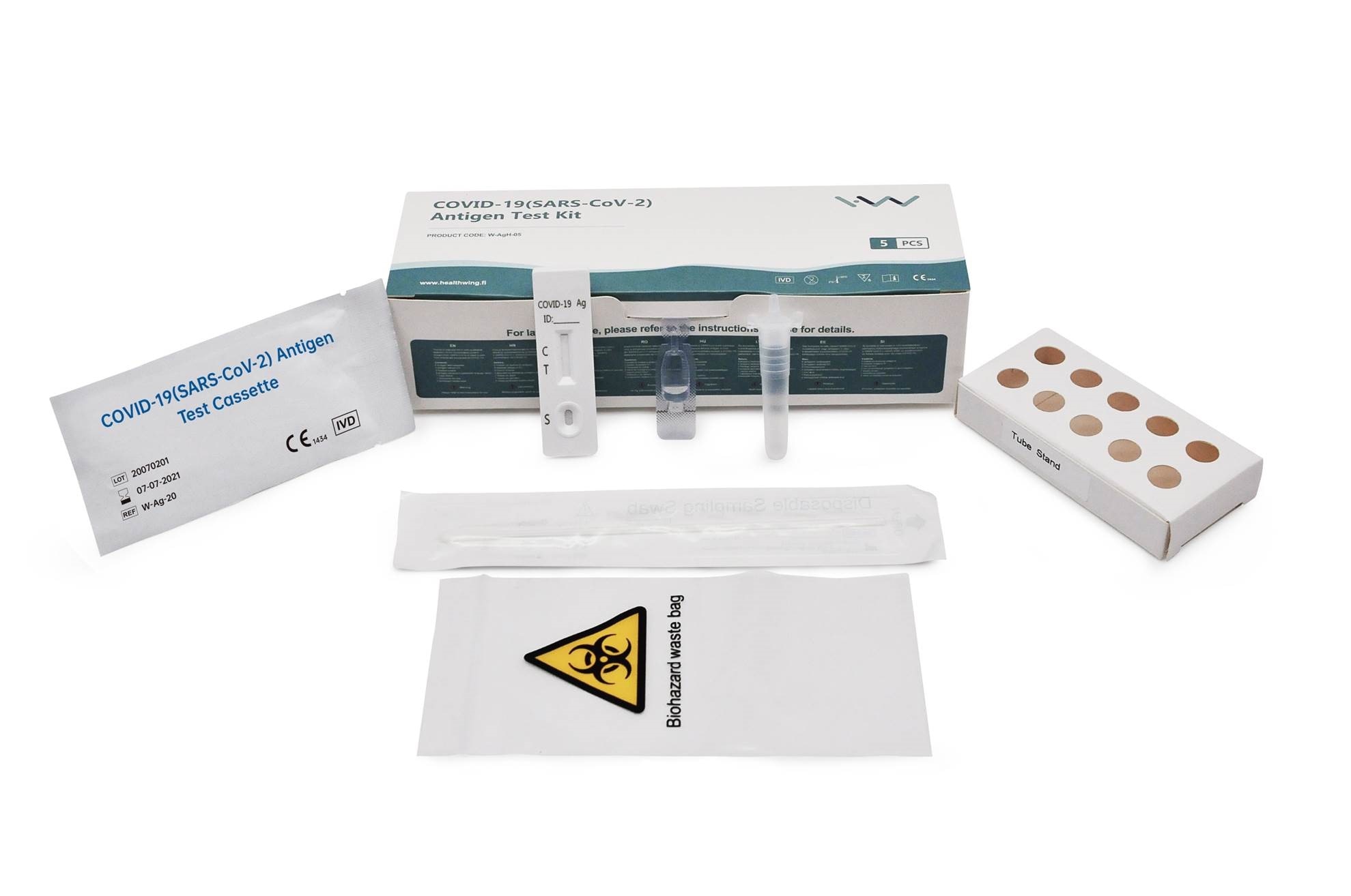 Healthwing SARS-CoV-2 antigeeni pikatesti 5 kpl