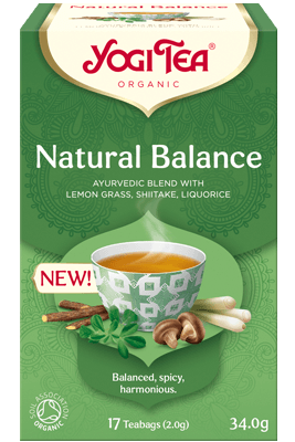 Yogi Tea Natural Balance tee (L)