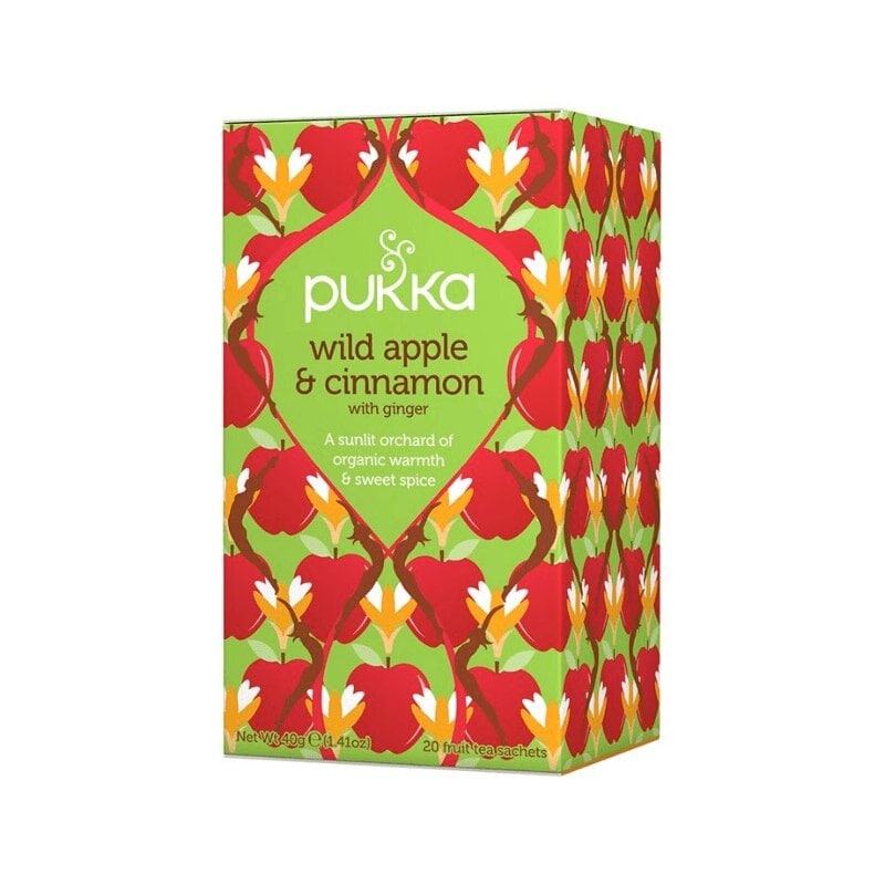 Pukka Wild Apple, kaneli- ja villiomenatee (L)