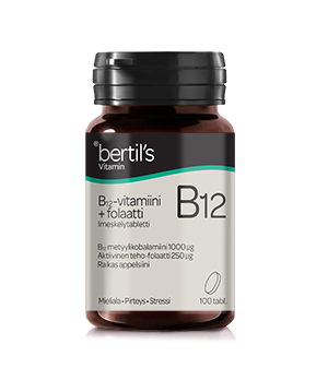 Bertil's Vitamin B12+folaatti