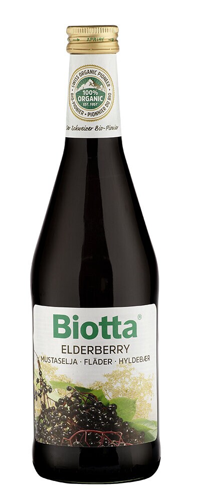 Biotta mustaseljamehu, luomu