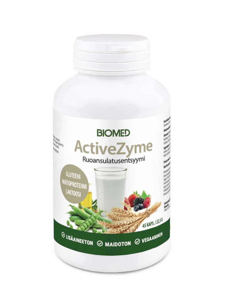 Biomed ActiveZyme ruoansulatusentsyymi